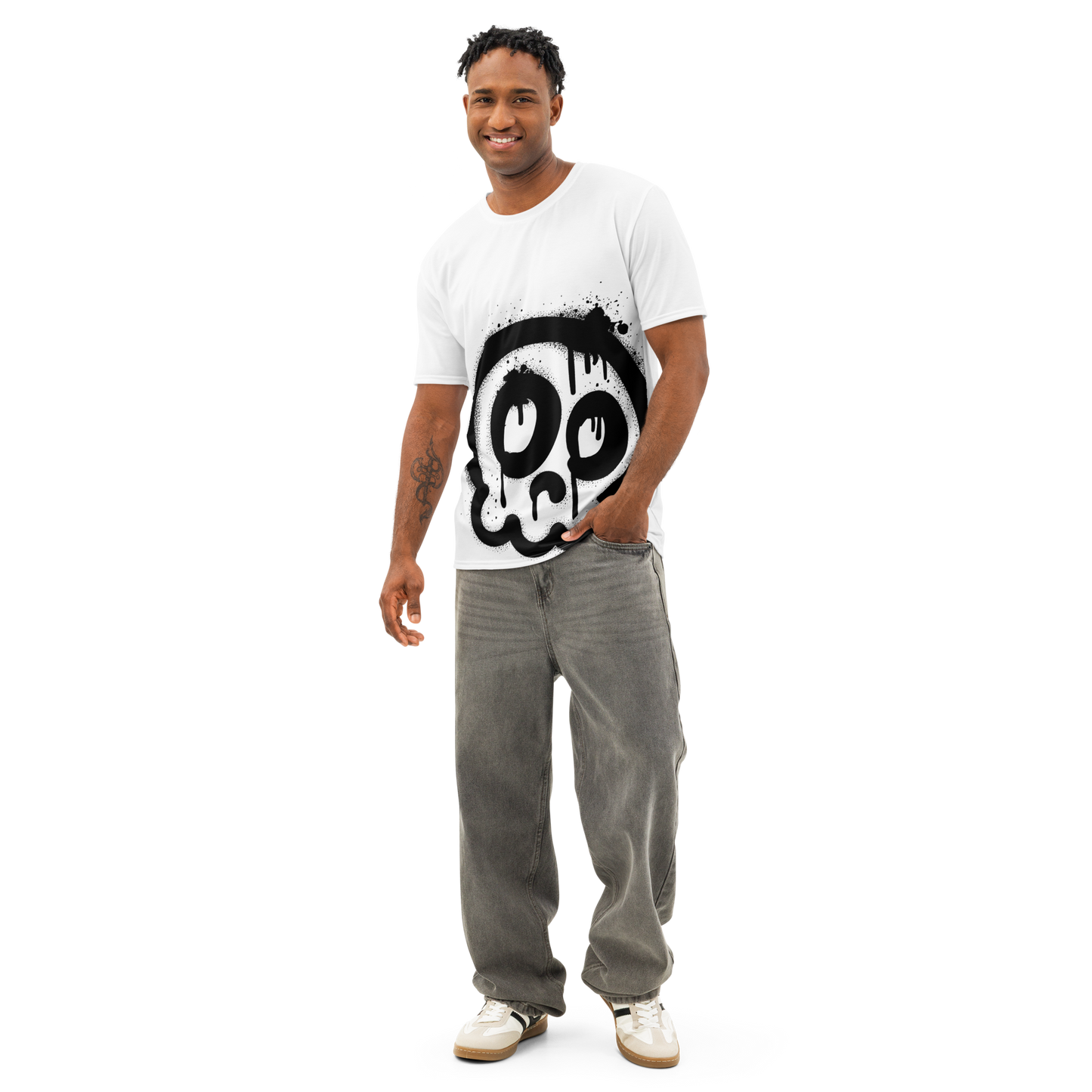Skull- Oversized Tee