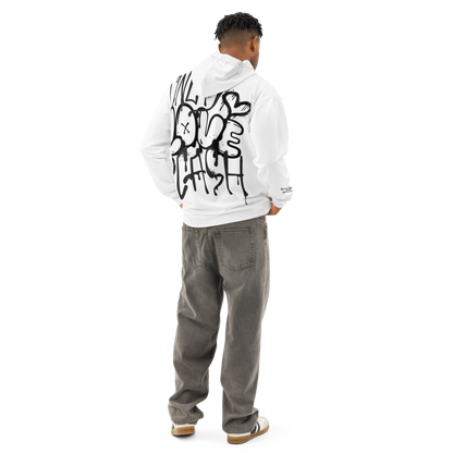 Love Cash - All Over Print Hoodie- Heavy Oversized