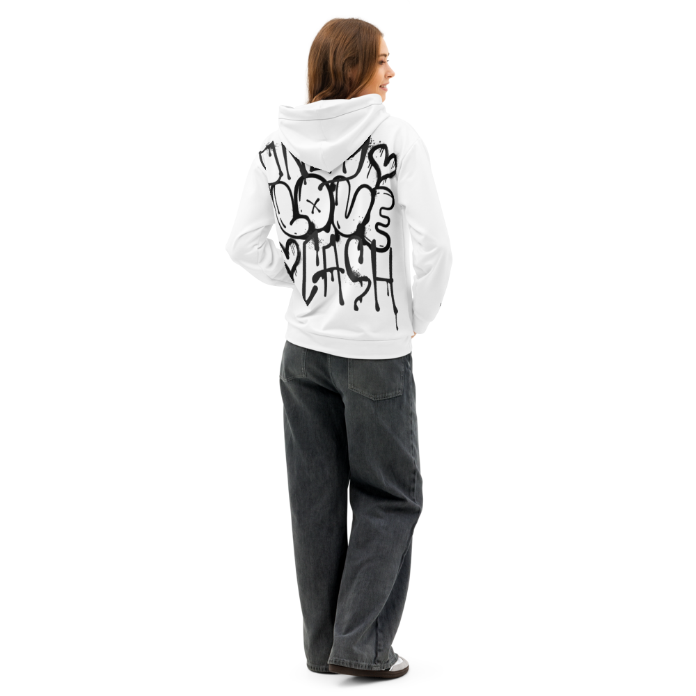 Love Cash - All Over Print Hoodie- Heavy Oversized