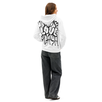 Love Cash - All Over Print Hoodie- Heavy Oversized